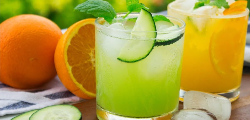 Cucumber Orange Cooler