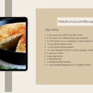 Dutch Oven Cornbread