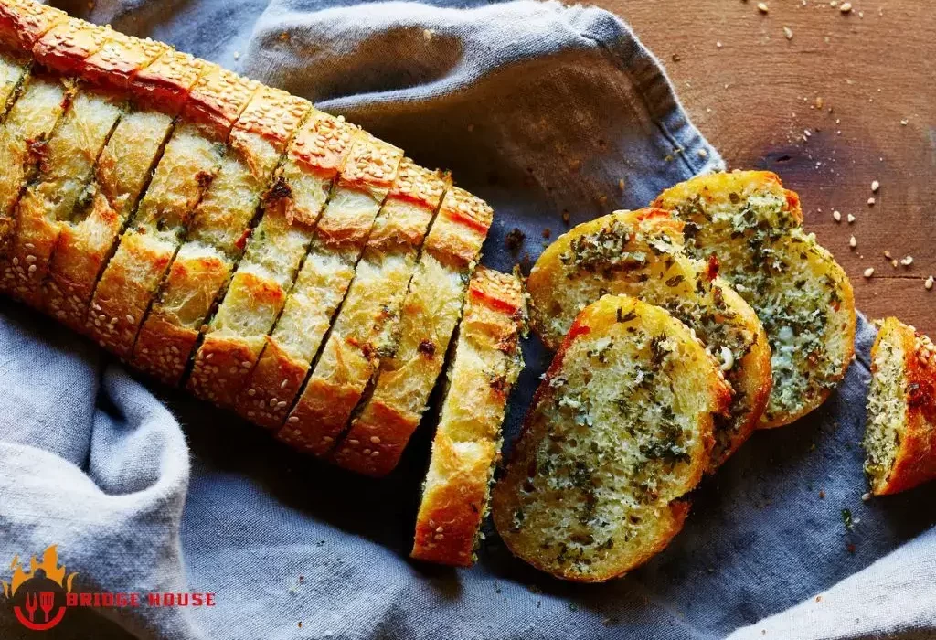 garlic bread in toaster oven