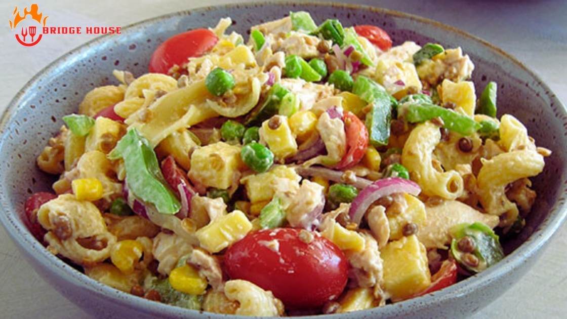 Classic MayoFilled Cold Chicken Pasta Salad BHT