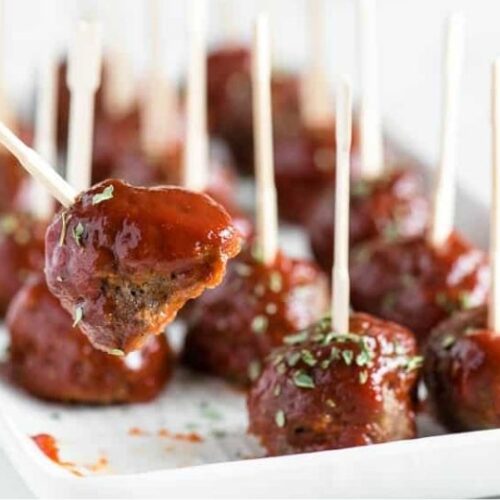 Toaster Oven Meatballs A Healthy Protein Solution