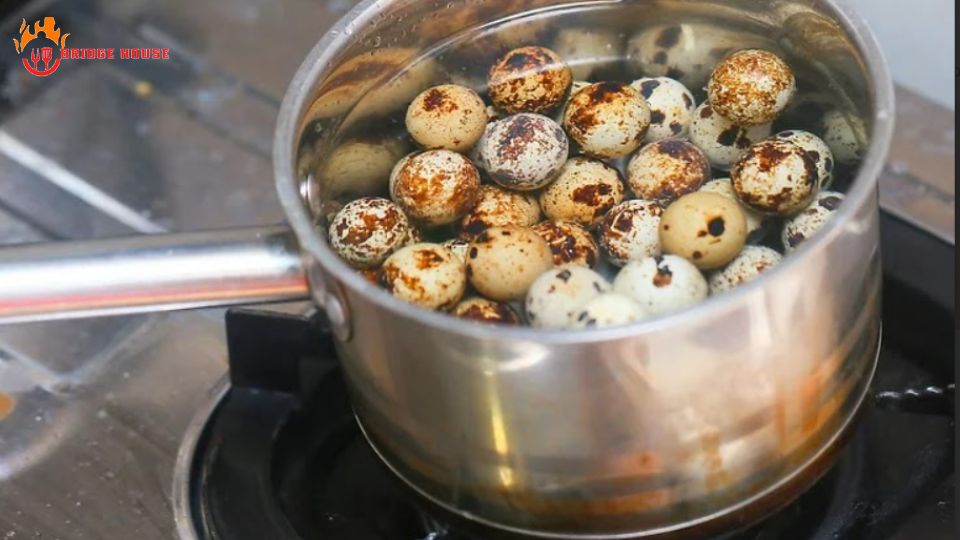 Gently Lower Eggs into Boiling Water