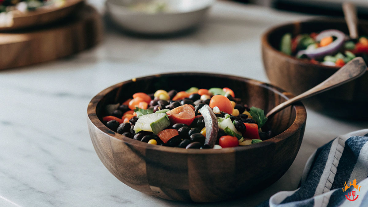 Fresh & Zesty Black Bean Salad Recipe -