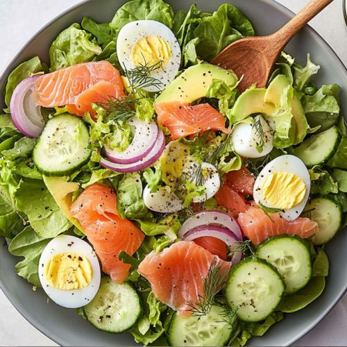 smoked salmon salad recipes