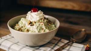 pistachio salad with cottage cheese