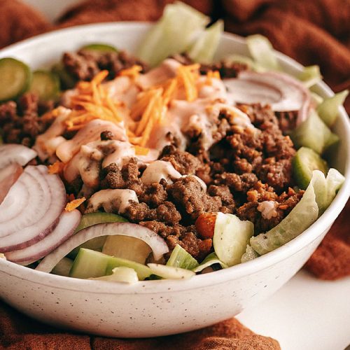 big mac salad
