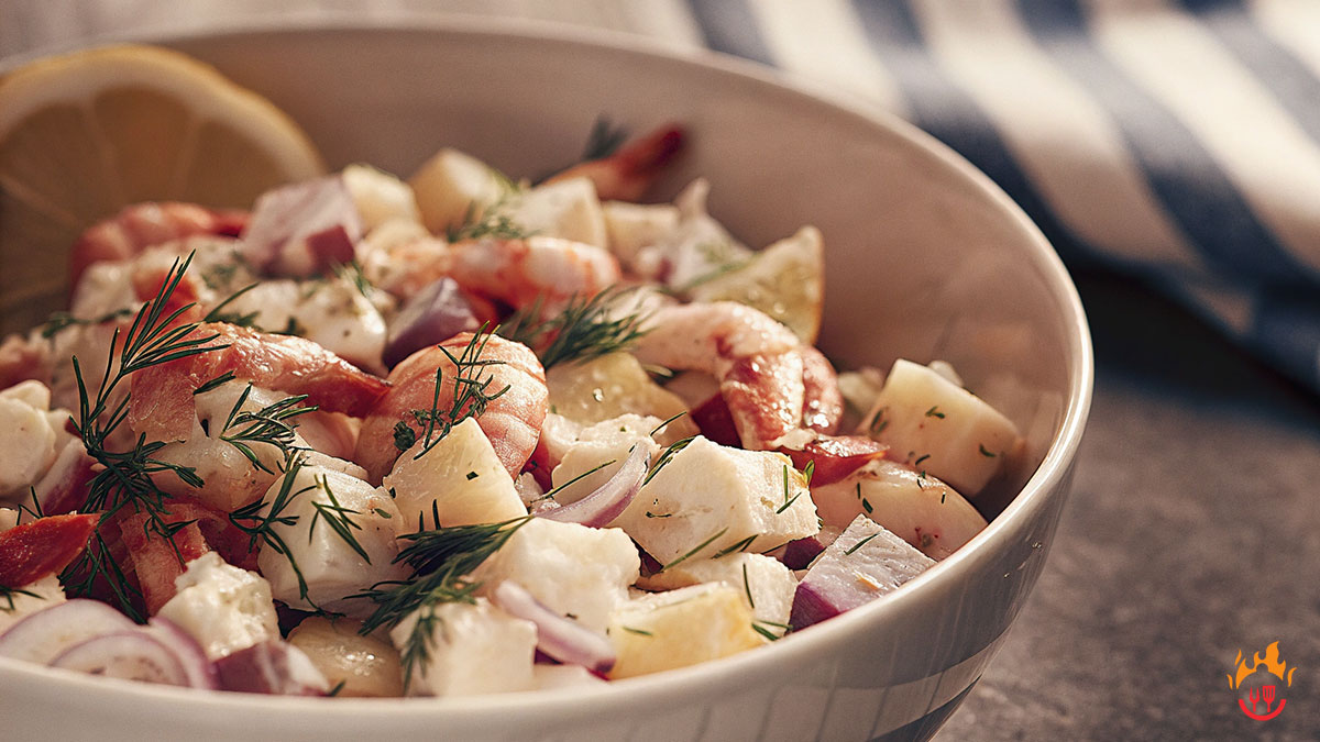 Easy Seafood Salad Recipe with Shrimp and Crab