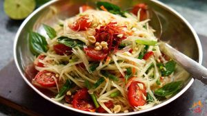 green papaya salad