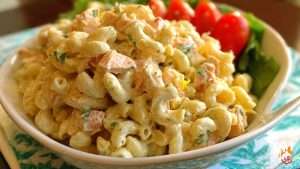 salmon macaroni salad