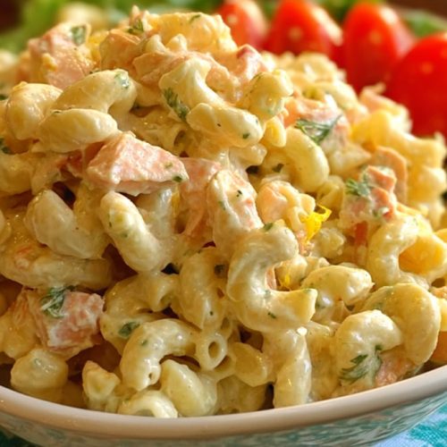 salmon macaroni salad
